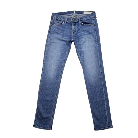 Rag & Bone Dre Low Rise Slim Boyfriend Jeans Womens 26 Denim - Picture 1 of 9